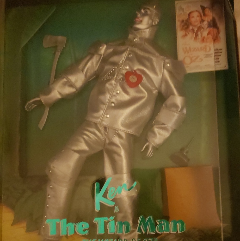 Collector Tin Man Ken doll